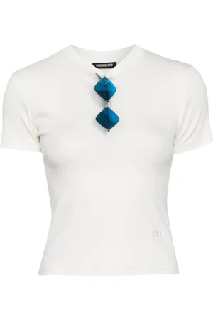Ground Zero V-neck cotton blend T-shirt
