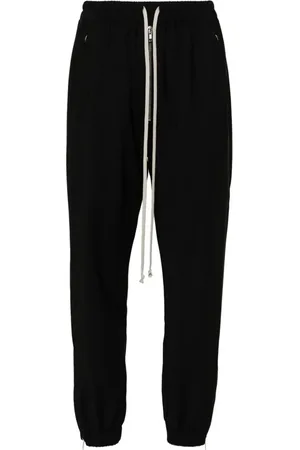 Rick Owens Drawstring-waist track pants
