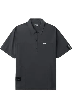 Izzue Logo-appliquéd polo shirt