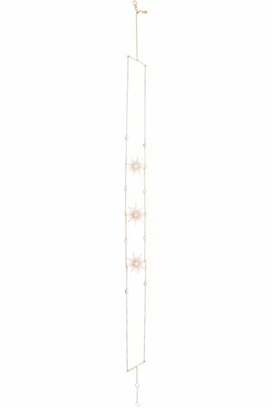 DJULA 18kt rose gold Big Soleil diamond choker