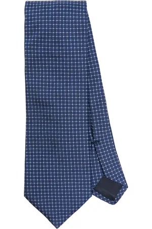 corneliani Patterned-jacquard silk tie