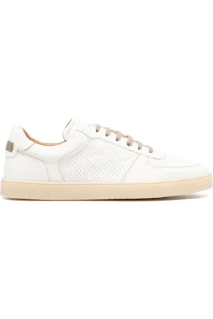 Neil Barrett Leather lace-up sneakers