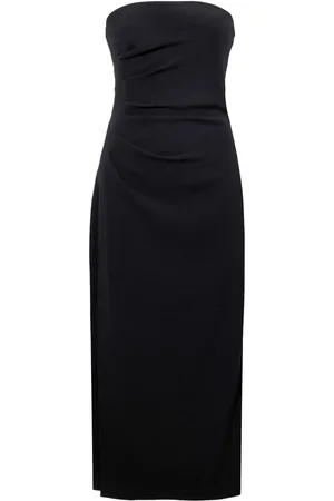 Proenza Schouler Strapless crepe midi dress