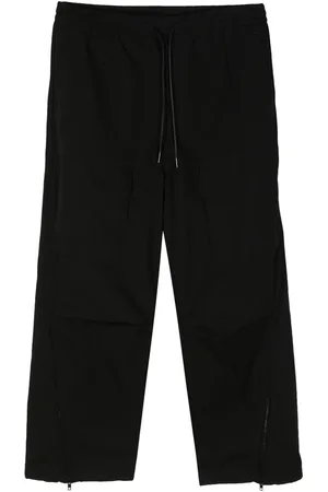 JUUN.J Drawstring-waist zipped trousers