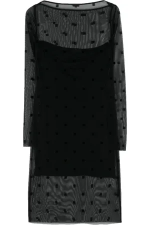Givenchy 4G semi-sheer midi dress