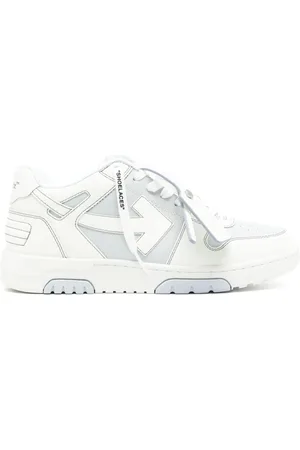 OFF-WHITE Out Of Office leather sneakers