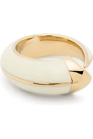 SHAUN LEANE 18kt vermeil Tusk ring