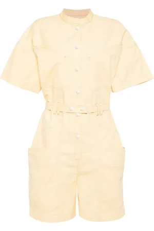 Marant Etoile Kiara cotton playsuit