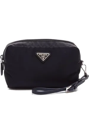 Prada Triangle-logo make up bag