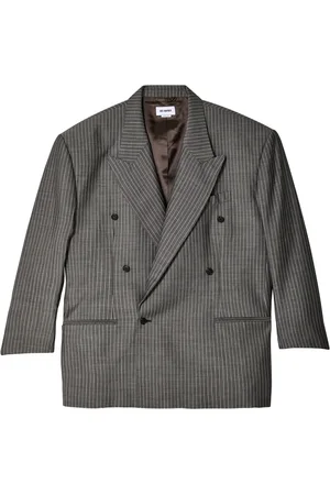 Hed Mayner Pinstripe double-breasted blazer