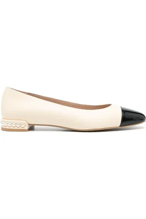 Stuart Weitzman Pearl Flat leather ballerina shoes