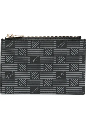 MOREAU Logo-stamp leather wallet