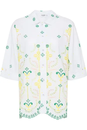 CHARO RUIZ IBIZA Isma broderie-anglaise shirt