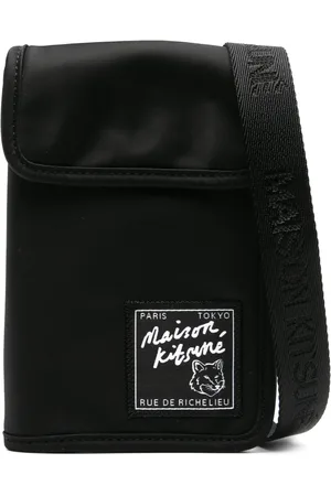 Maison Kitsuné The Traveller bi-fold neck bag