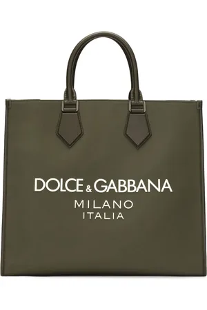 Dolce & Gabbana Large logo-print tote bag