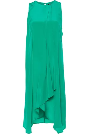 Liu Jo Sleeveless silk midi dress