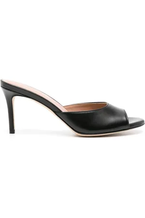Scarosso Lohan 75mm leather mules