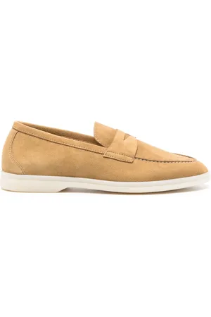Scarosso Luciana suede penny loafers