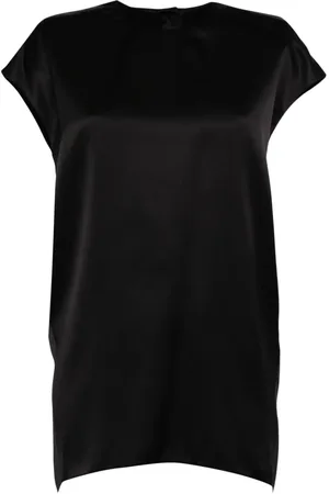 JNBY Round-neck satin T-shirt