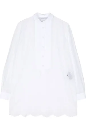 DICE KAYEK Embroidered cotton minidress