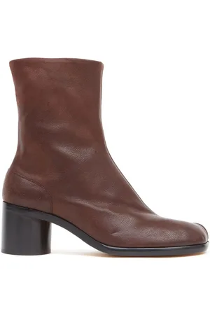 Maison Margiela Tabi leather ankle boots