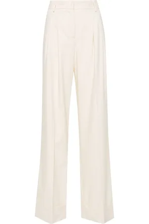 The Andamane Nathaniel pinstripe wide-leg trousers