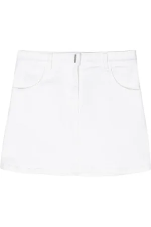 Givenchy 4G-motif denim mini skirt