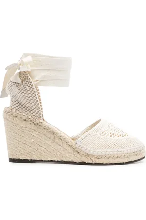 Isabel Marant Alfafi 80mm crochet espadrilles