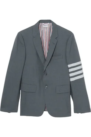 Thom Browne 4-Bar stripe single-breasted blazer