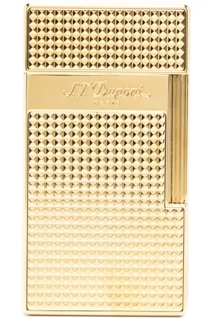 S.T. Dupont Engraved-logo lighter