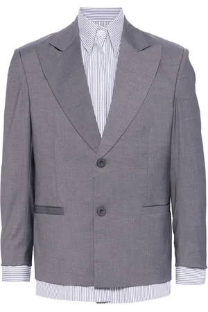 KIDSUPER STUDIOS Single-breasted layered blazer
