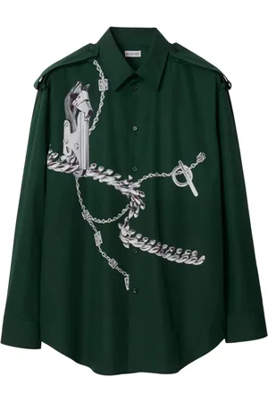 Burberry Knight Hardware cotton shirt