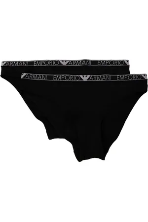 Emporio Armani Logo-waistband briefs (pack of two)