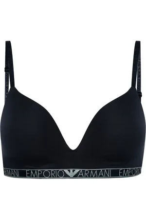 Emporio Armani Iconic logo-underband bra