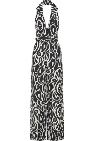 Nicholas Stephania Inez-print jumpsuit