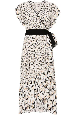 Diane von Furstenberg Violla floral-print wrap dress