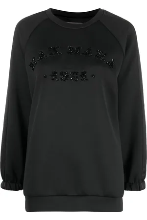 Max Mara Logo-embellished long-sleeved sweater