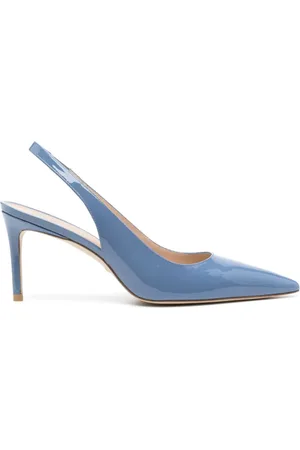 Stuart Weitzman Sling 75mm leather pumps