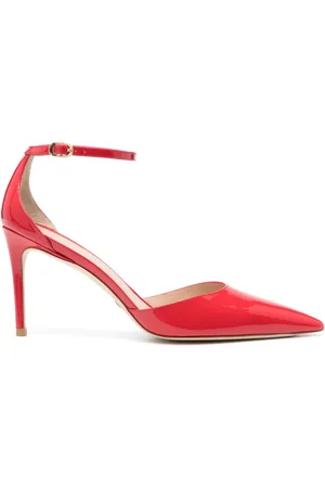 Stuart Weitzman Stuart 85mm leather pumps