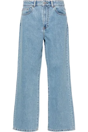 Rohe Low-rise wide-leg jeans