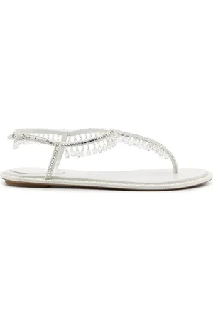 RENE CAOVILLA Crystal-embellished sandals