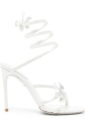 RENE CAOVILLA Embellished leather sandals