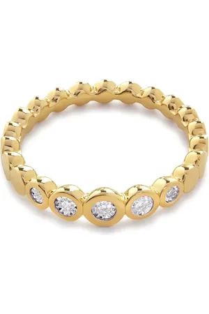 Monica Vinader Graduated half eternity ring