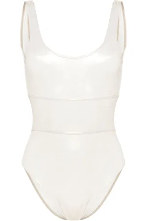 Melissa Odabash Perugia lamé swimsuit
