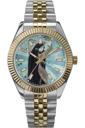 Timex X Jacquie Aiche graphic-print dial 36mm