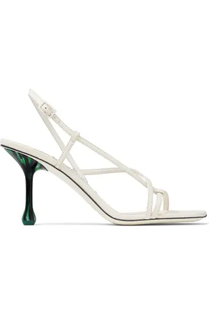 Jimmy Choo 80mm Etana strappy leather sandals