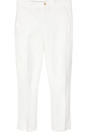Comme des Garçons Cropped slim-cut trousers