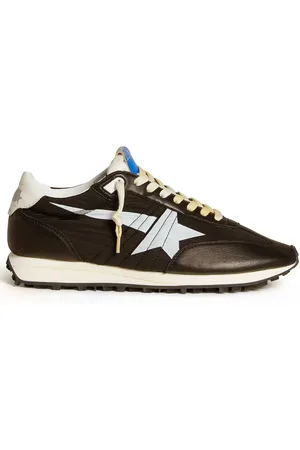 Golden Goose Marathon panelled sneakers