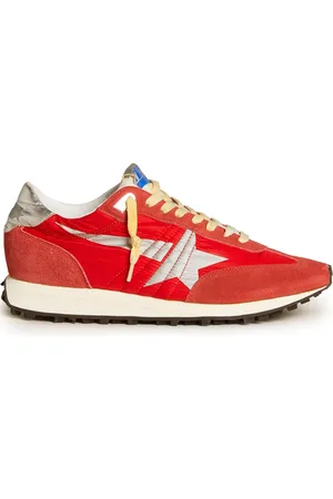 Golden Goose Marathon panelled sneakers