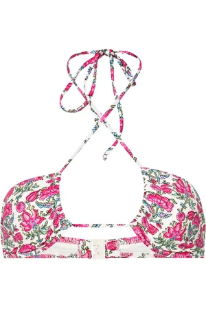 MC2 SAINT BARTH Dahlia halterneck bikini top